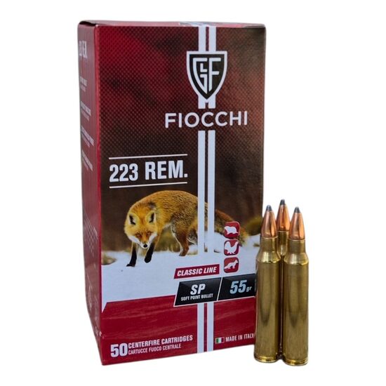 Fiocchi .223 Rem. SP 55 gr