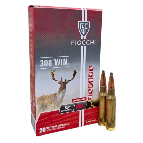 Fiocchi .308 Win. SP 180gr