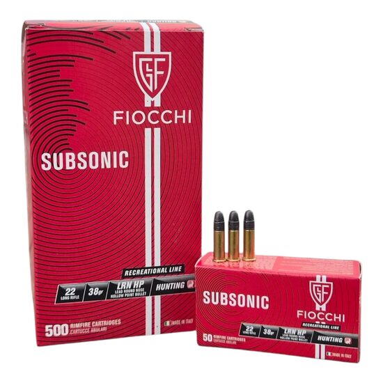 Fiocchi Subsonic 22LR